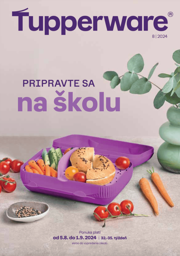 Augustová akcia Tupperware do školy